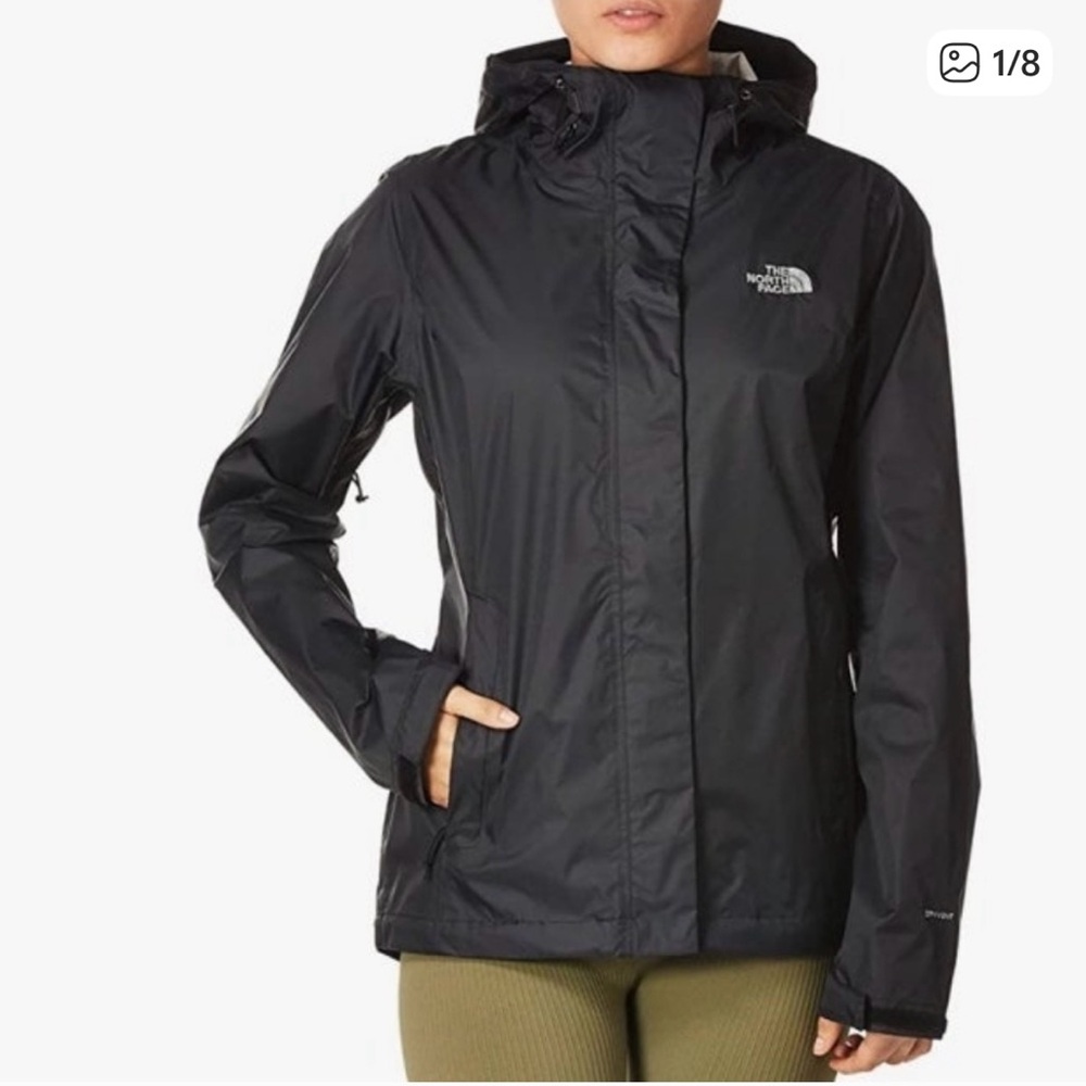 The North Face Jet Black Rain Jacket